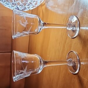 VTG 2 1930's-40's port glasses